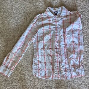 Kids White and Red Checkered Shirt